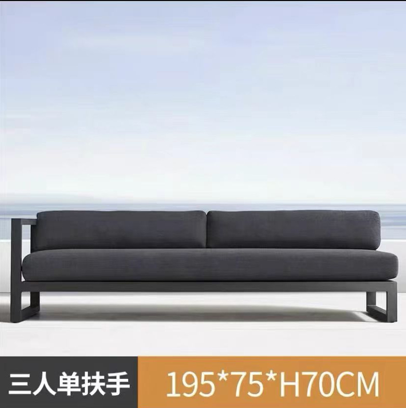 Pasamanos individuales para tres personas