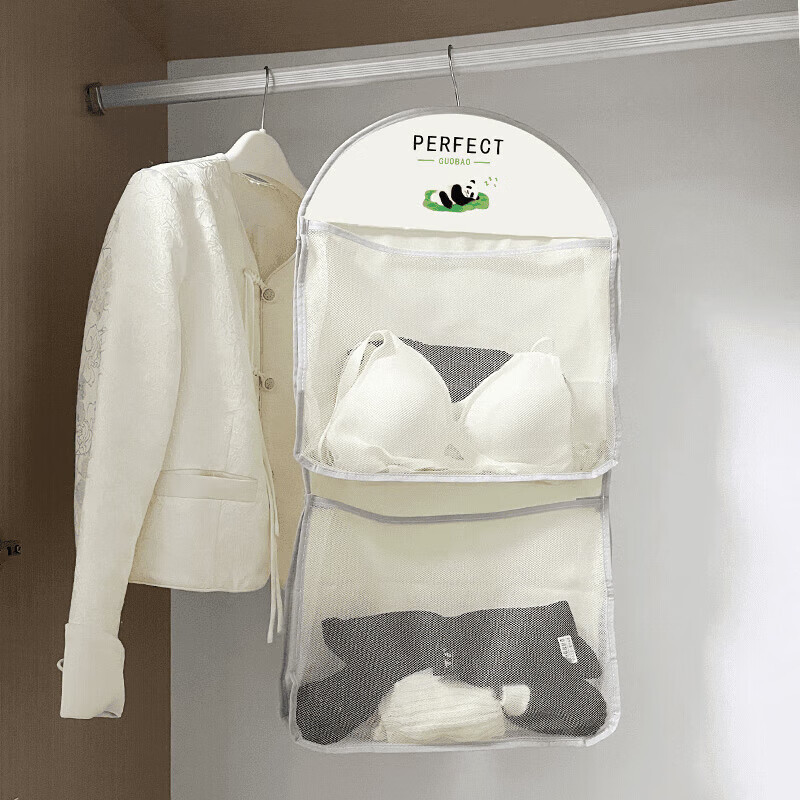 Puerta trasera bolsa de almacenamiento colgante bolsa de almacenamiento colgante ropa interior ropa interior bolsa de acabado bolsa de almacenamiento bolsa de red puerta trasera artefacto al por mayor