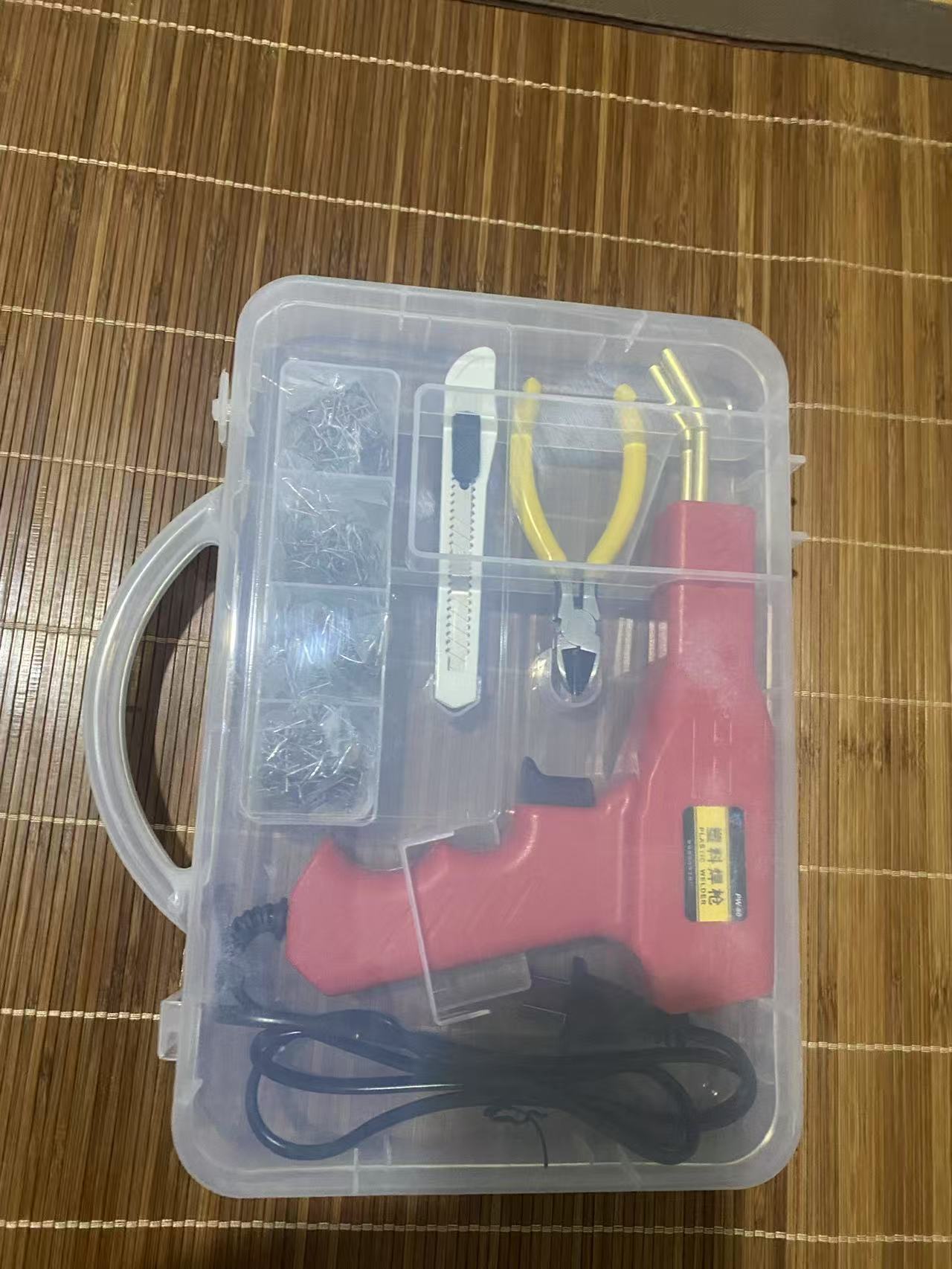 Pistola de soldadura ultrasónica para plástico, reparación de parachoques y piezas