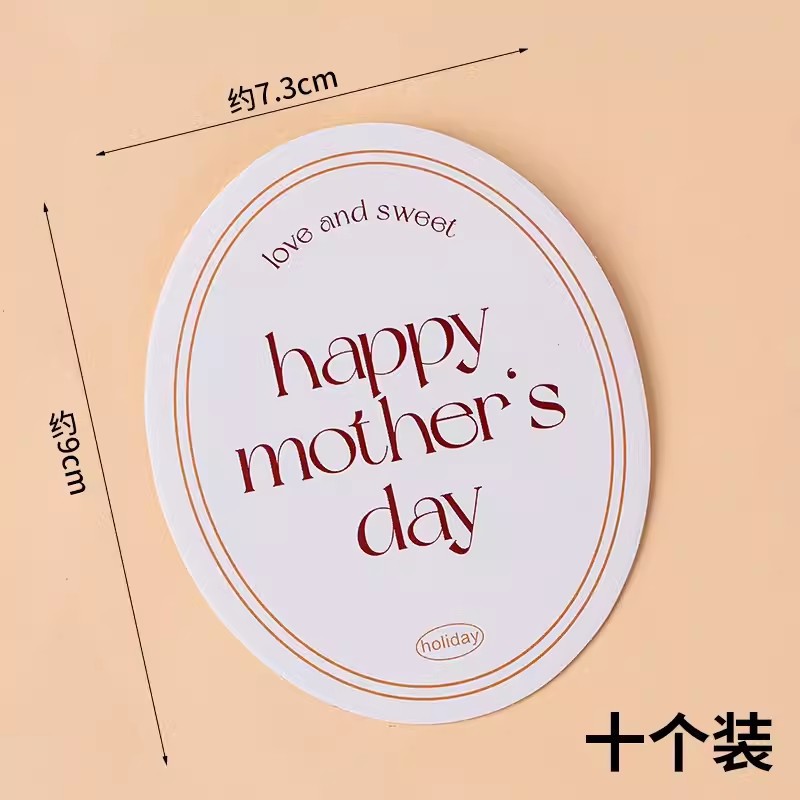 Día de la diosa de la mujer red pastel horneado decoración de mano claveles taza de barril transparente bolsa de mousse embalaje