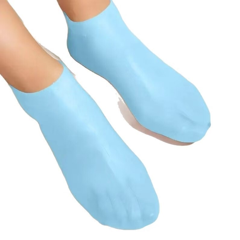 Silicone Protective Moisturizing Foot Cover Whitening Socks Exfoliating Skin Rejuvenating Anti-Cracking Socks Foot Skin Care Elastic Socks