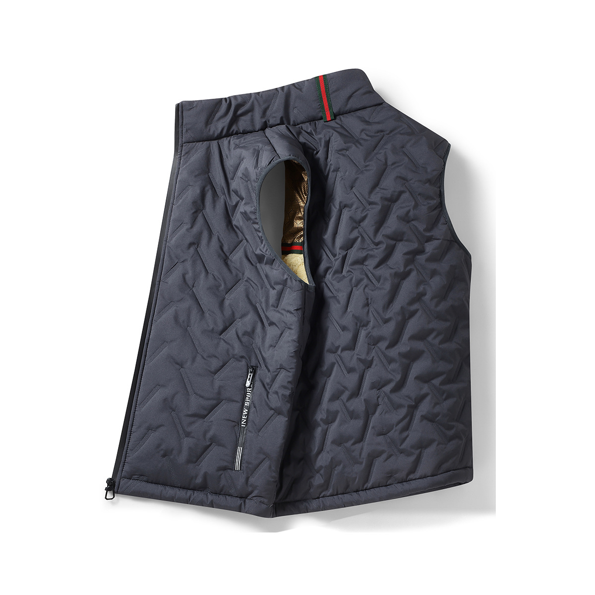 Transfronterizos ultra-sónicos para hombres con graphene chaleco de herramientas de clip de caballo collar para hombres engrosados al aire libre