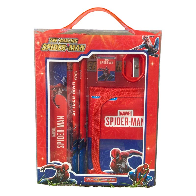 Мультяшные школьные принадлежности Детский кошелек канцелярский костюм ученик карандаш Подарочная коробка подарок на день рождения маленькие подарки