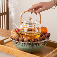 冬季圍爐煮茶的爐子家用室內烤茶神器電陶爐煮茶器具配件插電燒烤