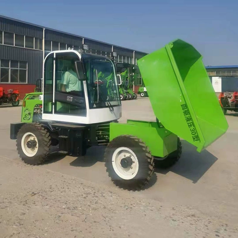 Инженерно-шахтный малый самосвал FC-10, одноцилиндровый, строительный, с передней разгрузкой, 1 тонна, с функцией подъема.