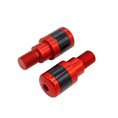 CNC Brake Clutch Handle — Motorcycle Handle Cover - plug-red