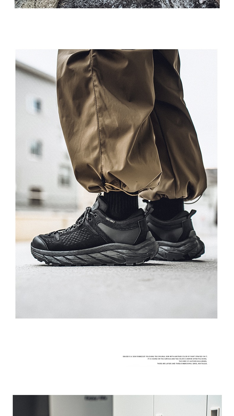 ShoeGlobe Frühjahr 2025 Neue Arbeitsschuhe für Herren: Rutschfest, abriebfest, mit dicker Sohle – ideal für Outdoor-Aktivitäten wie Wandern und andere Sportarten._voghion.com