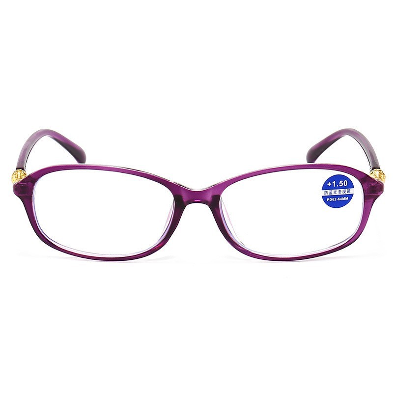 Gafas de lectura anti-luz azul para mujer de estilo occidental, moda, negocios, mamá elegante, leer libros, periódicos, gafas de lectura, gafas de lectura