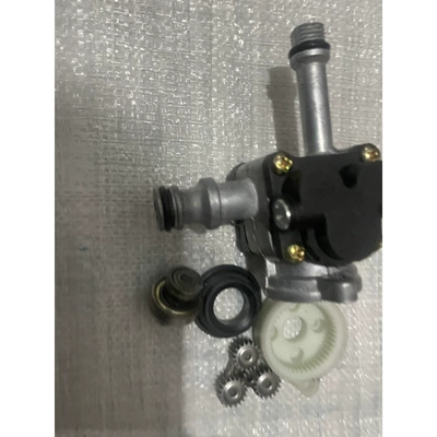 High pressure car wash water gun: with Aluminum Alloy Pump Body Assembly - upgraded-aluminum-alloy-single-pump-head-without-motor