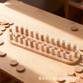 木制织布机毛毯机手工diy织布机编织器多格挂毯板围巾毛毯编织板