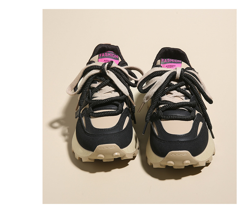 Instagram coréen nouveau Forrest Gump chaussures pour femmes 2024 printemps et automne étudiant sport chaussures de course décontracté semelle épaisse augmentation de la hauteur_voghion.com