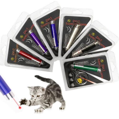 Cat Funny Pen Laser Cat Funny Stick Red Dot Pen Laser Infrared Blister Packaging Cat Pet Toy