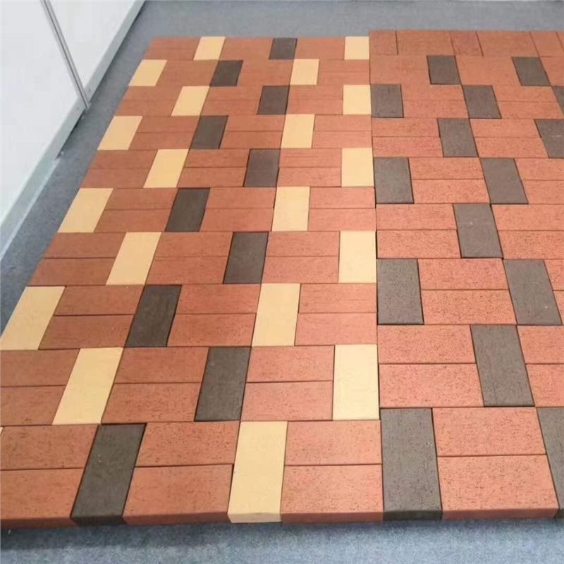 内蒙古锡林郭勒盟实心铺地烧结砖混凝土砖红砖马路砖砖庭院陶土烧