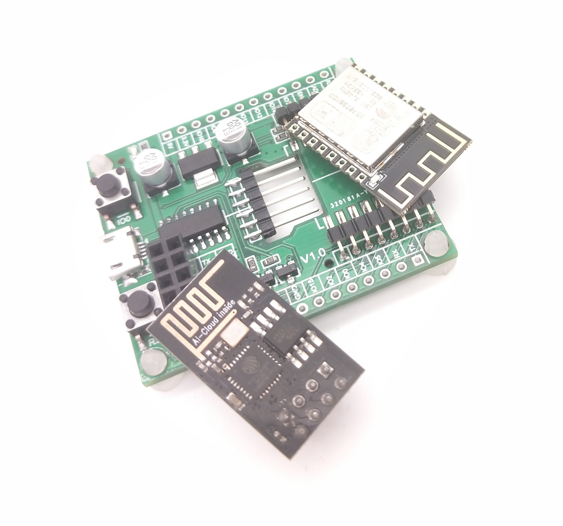 ESP8266测试架 ESP01/12  ESP32-C3烧录器 无线WIFI模块自动下载