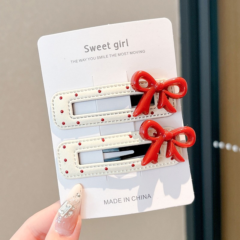 Horquilla de metal de alta calidad para otoño e invierno clip para flequillo en la frente femenina