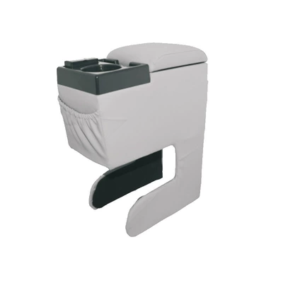 Armrest box Central Storage Box, Super - gray-large-capacity-car-armrest-box