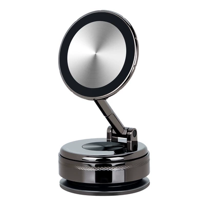 Car phone holder Stable Car Phone Holder - x535d-black-rotatable-support-rod-vacuum-magnetic-suctionthree-axis-hoveradhesive-free-and-does-not-damage-the-carrepeatable-adsorption