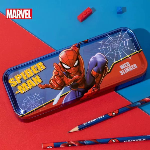 Double-layer pencil case, Spiderman