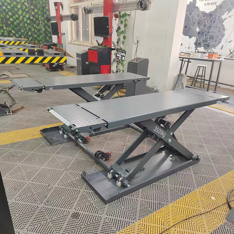 Elevador de tijera para automóviles, elevador de tijera eléctrico hidráulico, plataforma de mantenimiento de equipos de mantenimiento de automóviles, fábrica al por mayor