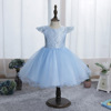 Children's lace flower girl dress, suit, suitable for import, wholesale