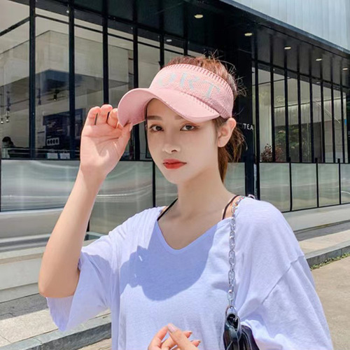 Cap for Women Korean Version Spring and Summer Duck Bill Hat Cycling Outdoor Sports Baseball Cap Sun Hat Student Sunshade Open Top Hat