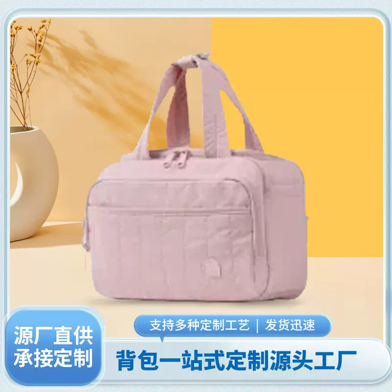 跨境订做妈咪包定制双肩包大容量背包多功能待产母婴包定制厂家