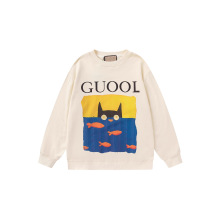 G家 秋冬明星同款高奢现货长袖小猫卫衣毒家高品质跨境潮流前线