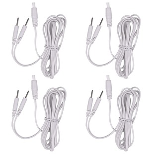 3.5MM one-drag two-button physiotherapy electrode line medical line pulse line therapeutic instrument electronic line output buckle line
