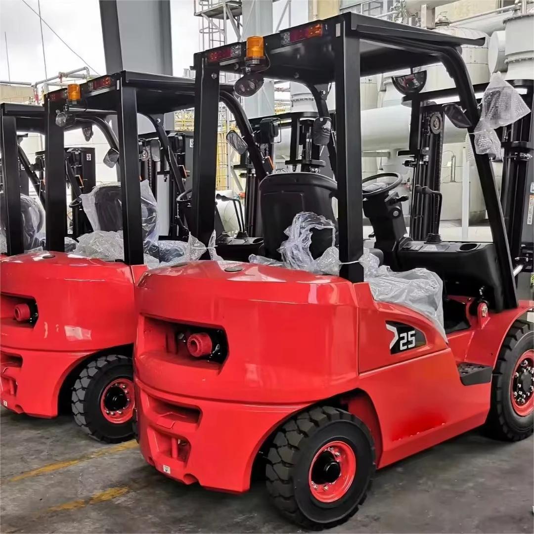 5吨额定载重量锂电叉车CPD50S热卖中