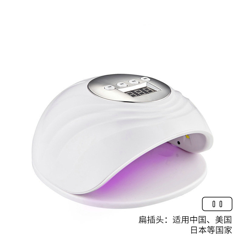 Lámpara de Uñas Transfronteriza F8, Lámpara de Fototerapia Inteligente para Uñas, Lámpara de Curado de Gel para Uñas de Alta Potencia para Salón de Uñas, Fabricante Mayorista