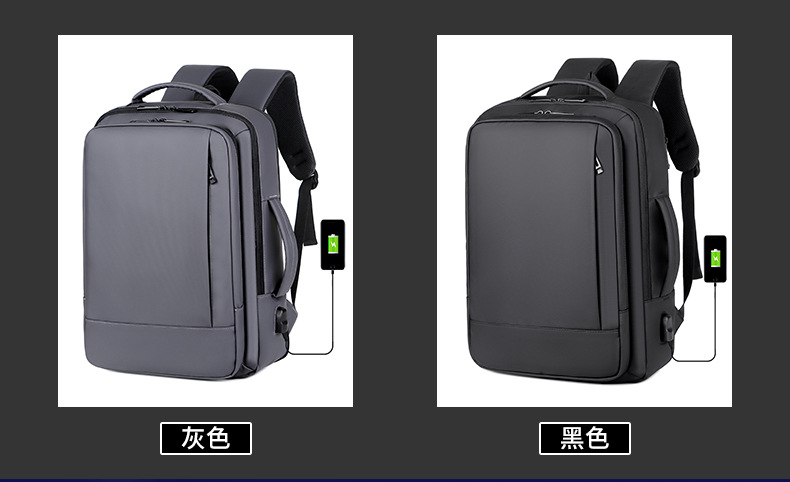 Customized business commuting backpacks, expandable backpacks, men's large-capacity travel office backpacks, waterproof computer bags Application Scenario