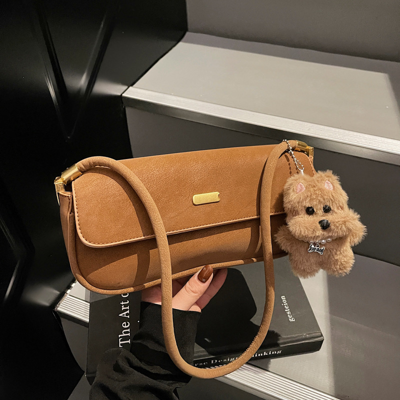 Bolsas de mujer transfronterizas retro retro esmaltado bolsas de cuero suave 2025 nuevo nicho bolsas de hombro un solo bolso de alto nivel bolso de mochila