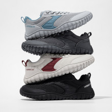 HOBIBEAR宽头鞋春秋男鞋赤脚鞋户外休闲鞋宽楦单鞋健身运动鞋跨境