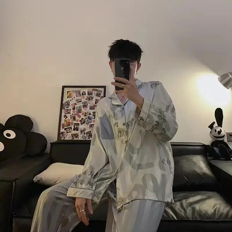 [남성긴팔바지] 회색글씨