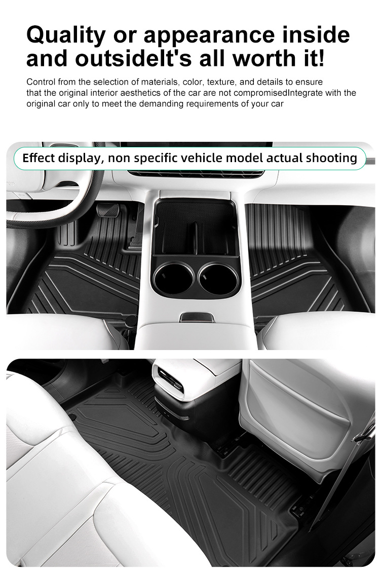 Suitable for 23-24 Mg Mg4/Mg4 Rs/Xpower Car Special Floor Mats Tpe Trunk Mats