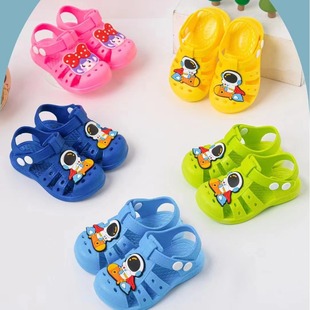 2024 New Summer Infant baby shoes for boys and girls shoes soft bottom toddler shoes breathable baby sandals for boys and girls wholesale