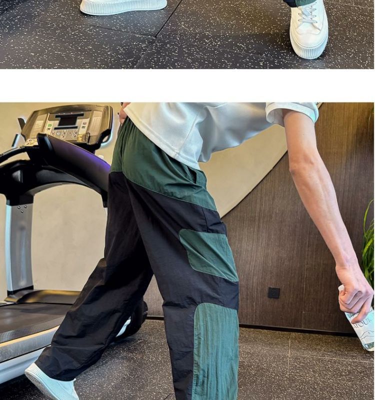 Herren Freizeithose Gerade Geschnitten Sonnenschutz Sommerhose_voghion.com