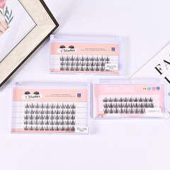 三排五排假睫毛三排尺寸混裝日常懶人三部曲超自然柔軟自然卷