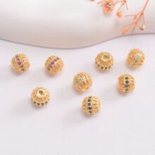 ��ɫ18k�����U�����΢育��ʯ���������diy�����������