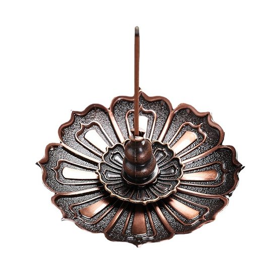 Creative lotus incense incense burner incense burner alloy portable incense burner incense burner incense plate gourd incense wholesale