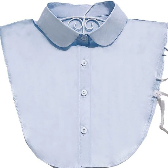 Синяя модная универсальная комфортная демисезонная false collar для отдыха, простой и элегантный дизайн