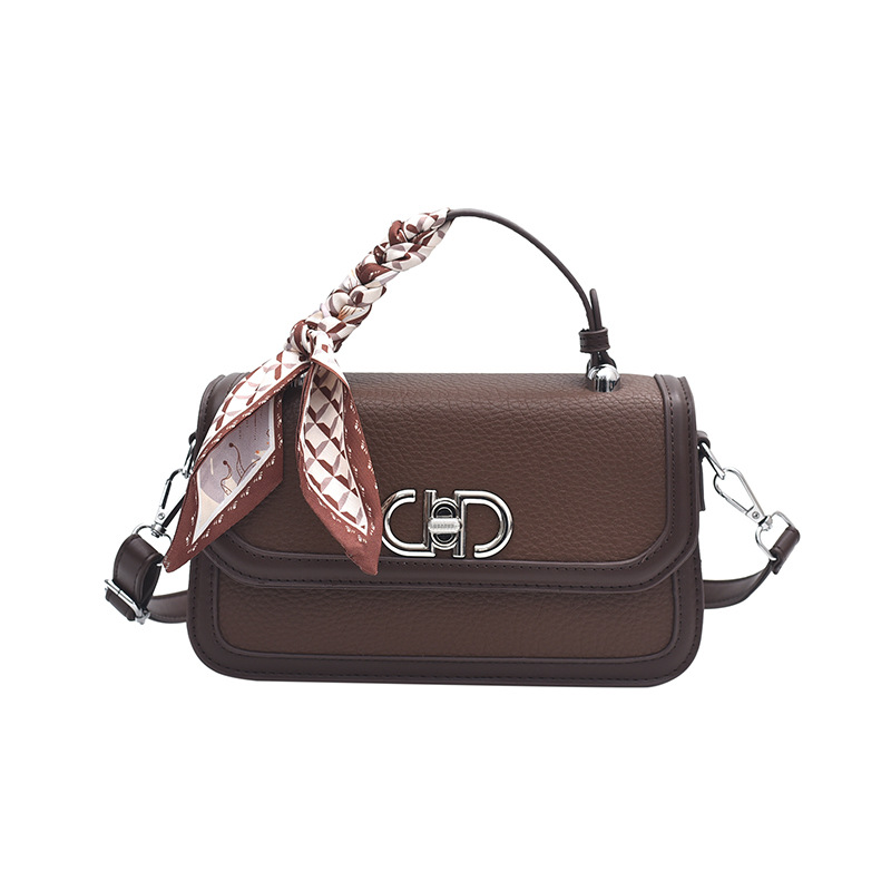 Bolsos para mujer otoño e invierno nuevo color en contraste bolso cuadrado pequeño portátil para mujer 2024 bolso bandolera de múltiples capas de textura de alta calidad transfronteriza