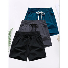 A 75815 Ice silk quick dry stretch casual shorts ��˿�ٸɵ�