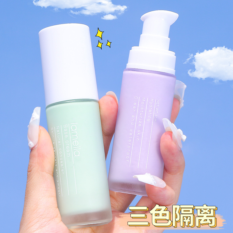 Clear and transparent Moisturizing make up base moist Moisture Brighten skin colour invisible pore Makeup Primer waterproof Anti-sweat