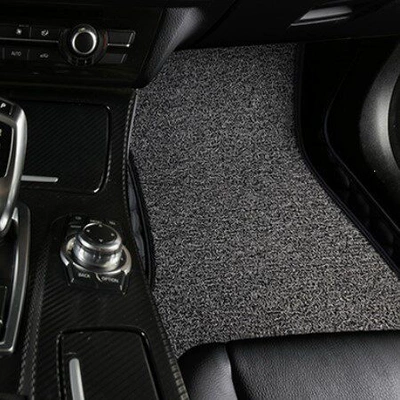 5302 series, X1, X3, X4, X5, Ayaqaltılar (Kovriklər) - passenger-side-double-layer-black-with-black-stitching-gray-silk-loop