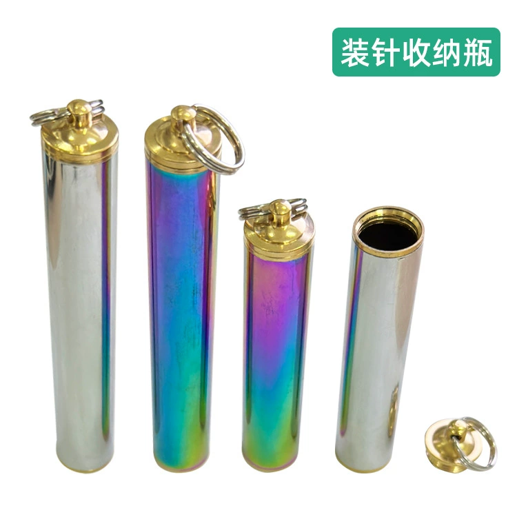 Портативный утолщенный Иглодержатель из нержавеющей стали для хранения игл для ручного шитья Держатель для зубочисток Ящик для хранения игл