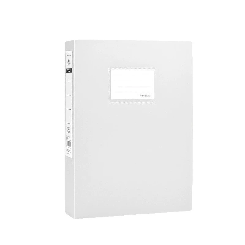 A4 multi-layer insert file folder, loose-leaf storage, 10–100 pages, removable side sheets