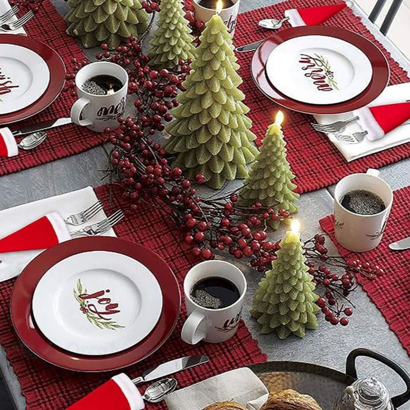 クリスマスデコレーション ミニクリスマスハット クリスマスワインボトルカバー スカーフ フェルトハット ナイフとフォークセット ロリポップハット|undefined