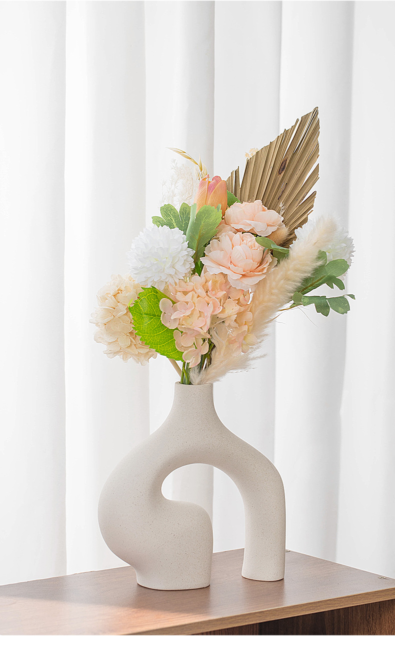 Nordic Ceramic Vase - Image 9