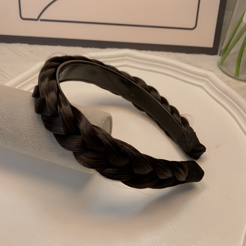 140g Weight Hair Band Hair Accessories Type 1 Piece Quantity Holiday, Street Occasion high temperature wire Material Braid Pattern Women's Gender Streetwear Style Women's Streetwear Braid High Temperature Wire Hair Band 5